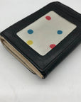 Kate Spade Black Leather Staci Business Card Holder Wallet