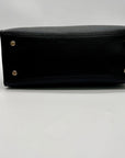 Coach Black Pebbled Leather Charlie Carryall Bag 25137