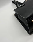 Coach Black Pebbled Leather Charlie Carryall Bag 25137