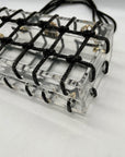 BC Bags Transparent Convertible Evening Bag