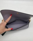 Kate Spade Lavender Saffiano Leather Flap Chain Crossbody Bag