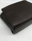 Michael Kors Brown Calf Hair Mini Selma Crossbody Bag