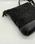 Coach Black Canvas Soho Shoulder Bag 9349