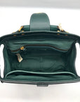 Old Trend Dark Green Genuine Leather Doctor Transport Satchel Bag