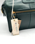 Old Trend Dark Green Genuine Leather Doctor Transport Satchel Bag
