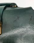 Old Trend Dark Green Genuine Leather Doctor Transport Satchel Bag