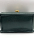 Old Trend Dark Green Genuine Leather Doctor Transport Satchel Bag