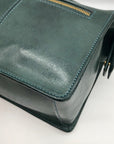Old Trend Dark Green Genuine Leather Doctor Transport Satchel Bag