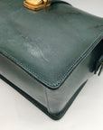 Old Trend Dark Green Genuine Leather Doctor Transport Satchel Bag