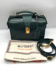 Old Trend Dark Green Genuine Leather Doctor Transport Satchel Bag