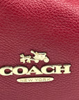 Coach Red Leather Madison Pheobe Shoulder Bag