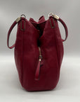Coach Red Leather Madison Pheobe Shoulder Bag