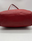 Coach Red Leather Madison Pheobe Shoulder Bag
