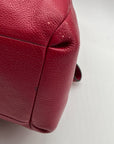 Coach Red Leather Madison Pheobe Shoulder Bag