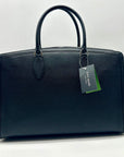 Kate Spade Black Pebbled Leather Satchel Tote Bag