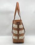 Michael Kors Natural & Acorn Marie Cage Tote