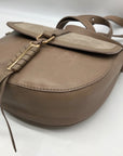 Stella & Dot Mushroom Leather Sloane Crossbody Bag