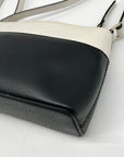 Kate Spade Black & White Leather Grove Street Millie Crossbody Bag