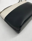 Kate Spade Black & White Leather Grove Street Millie Crossbody Bag