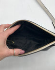 Kate Spade Black & White Leather Grove Street Millie Crossbody Bag