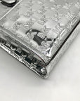 Michael Kors Silver Small East West Gigi Messenger Tote