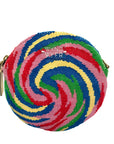 WKND WYFR Multicolor Fabric Swirl Crossbody
