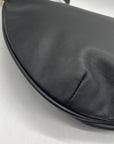 Rag & Bone Black Spire Leather Hobo Bag