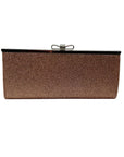 I.N.C. International Concepts Rose Gold Fabric Evening Clutch