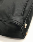 Michael Kors Black Nylon Kelsey Top Zip Tote Bag