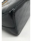 Michael Kors Black Cindy Patent Leather Dome Shoulder Bag