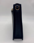 Kate Spade Black Leather Cameron Zip Crossbody Bag