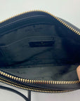 Kate Spade Black Leather Cameron Zip Crossbody Bag