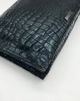 I.N.C. International Concepts Black Croc Faux Leather Crossbody Bag