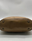 Coach Tan Patent Leather Gallery Tote Bag 11500