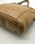 Coach Tan Patent Leather Gallery Tote Bag 11500