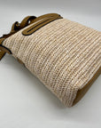 Style & Co Beige Straw Crossbody Bag