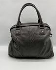 Jewell Grey Faux Leather Thirty-One Couture Street