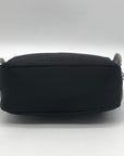 Steve Madden Black Satin Noble-B Mini Bag