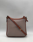 Dooney & Bourke Grey Pebble Grain Small Presley Crossbody Bag