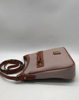 Dooney & Bourke Grey Pebble Grain Small Presley Crossbody Bag