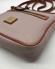 Dooney & Bourke Grey Pebble Grain Small Presley Crossbody Bag