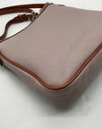 Dooney & Bourke Grey Pebble Grain Small Presley Crossbody Bag
