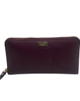 Kate Spade New York Plum Saffiano Leather Laurel Way Neda Wallet