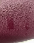 Kate Spade New York Plum Saffiano Leather Laurel Way Neda Wallet