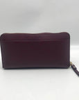 Kate Spade New York Plum Saffiano Leather Laurel Way Neda Wallet