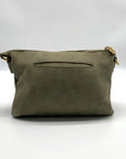 Style & Co Sage Hazy Double Compartment Crossbody Bag