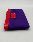 Kate Spade Purple Nylon Wristlet Wallet