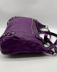 Coach Purple Alexandria Shoulder Bag F17566