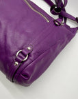 Coach Purple Alexandria Shoulder Bag F17566