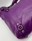 Coach Purple Alexandria Shoulder Bag F17566